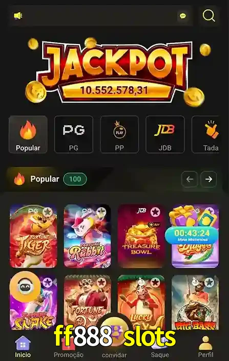 Promoções Especiais no ff888 slots App